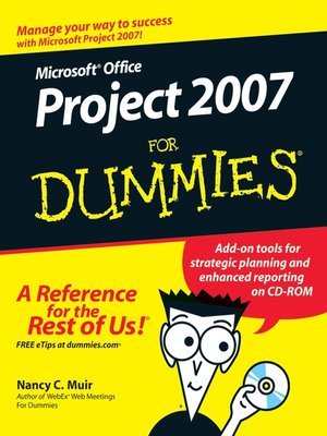 Microsoft Office Project 2007 For Dummies - ebook